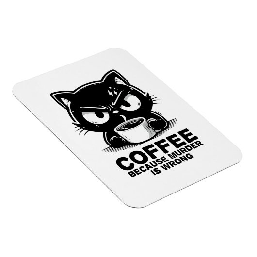 Moord is fout magneet (Rechterzijde)