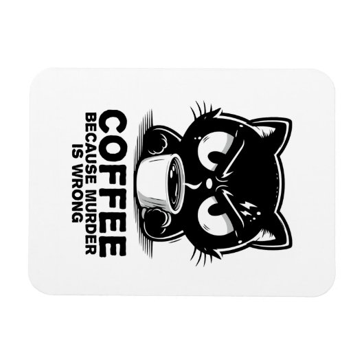 Moord is fout magneet (Horizontaal)