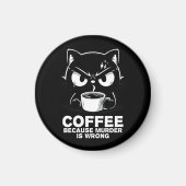 Moord is fout magneet (Voorkant)