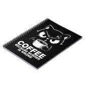 Moord is fout notitieboek (Linkerzijde)