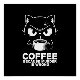 Moord is fout perfect poster