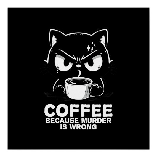 Moord is fout perfect poster (Voorkant)