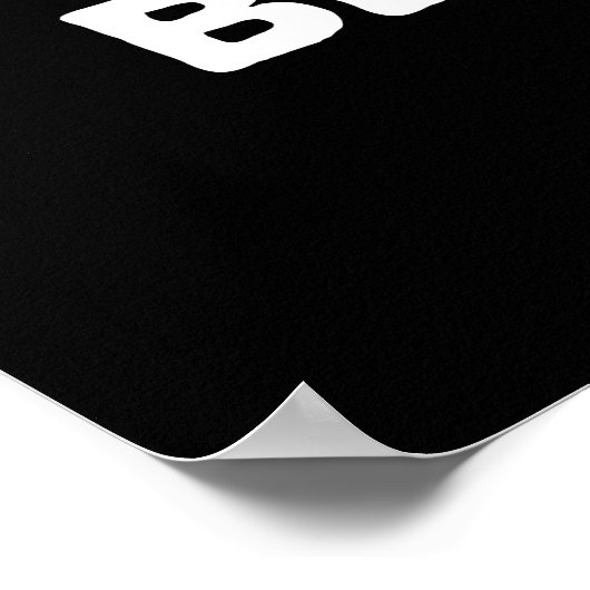 Moord is fout poster (Hoek)