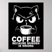 Moord is fout poster (Voorkant)