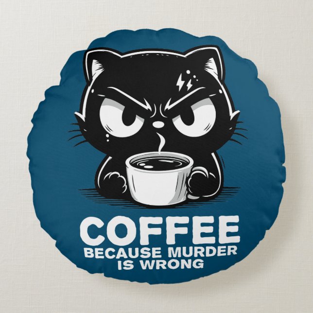 Moord is fout rond kussen (Voorkant)