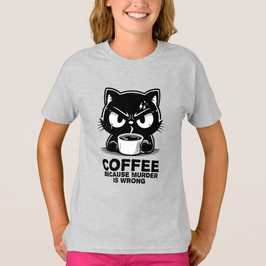 Moord is fout t-shirt (Voorkant)