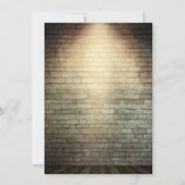 Moord Mysterie Diner Verjaardag uitnodiging (Achterkant)