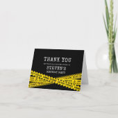 Moord Mysterie Feest Bedankkaart (Voorkant)