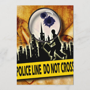 Moord mysterie gestolen scrollers verjaardag kaart