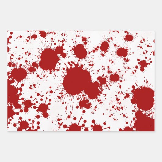 Moord mysterie-misdaad vecht koude hoesjes bloeder inpakpapier vel (Voorkant 3)