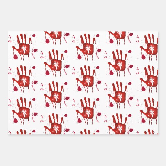 Moord mysterie-misdaad vecht koude hoesjes bloeder inpakpapier vel (Voorkant)