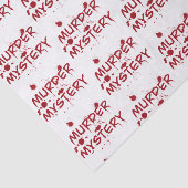 Moord mysterie-misdrijf vecht een koude hoesje blo tissuepapier (Detail)