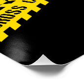 Moord mysterie Party welkomstbord Perfect Poster (Hoek)