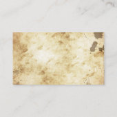 Moord Mysterie Verjaardag Informatiekaartje (Achterkant)