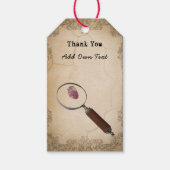 Moord Mystery Gift Labels Gepersonaliseerd Cadeaulabel (Voorkant)