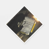 Moord Mystery Party Servetten gepersonaliseerd (Hoek)