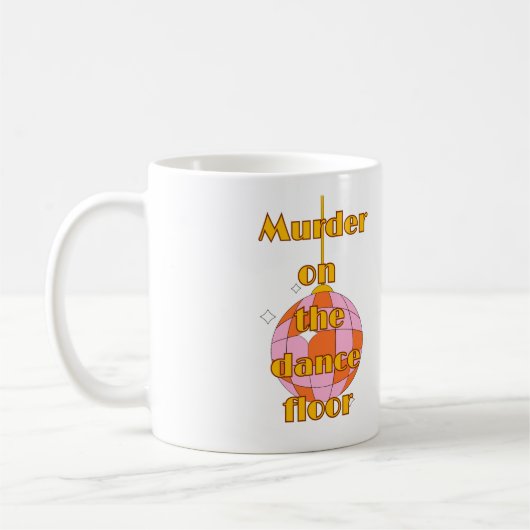 Moord op de dansvloer  koffiemok (Links)