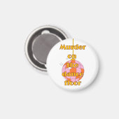 Moord op de dansvloer magneet (Voorkant / Achterkant)