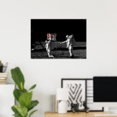 Moord op de maan #2 poster (Thuiskantoor)