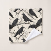 Moord op koeien bad handdoek (Wasdoekje)