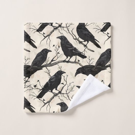 Moord op koeien bad handdoek (Wasdoekje)