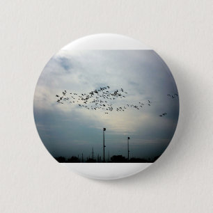 Moord op koeien ronde button 5,7 cm