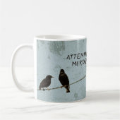 Moord op kraaien - drama koffiemok (Links)