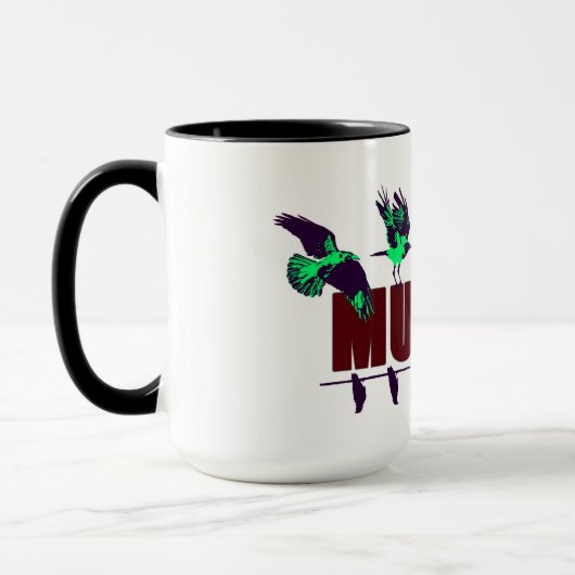 Moord op kraaien mok (Links)