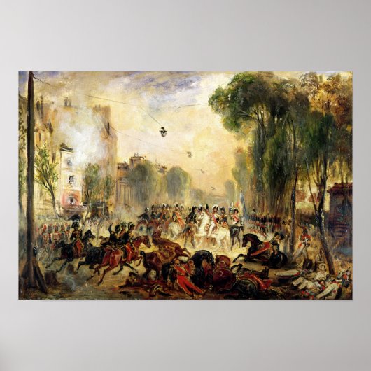 Moord op moord op koning Louis-Philippe Poster (Voorkant)