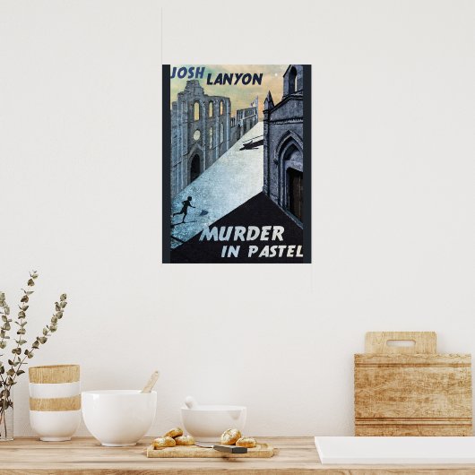 Moord op pasta poster (Keuken)