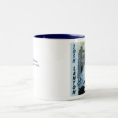 Moord op pasteelmok tweekleurige koffiemok (Center)