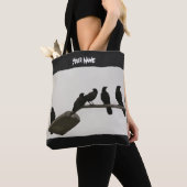 Moord op T-Shirt Canvas tas in straat (Dichtbij)