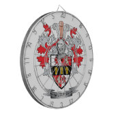 Moord op wapens dartbord (Voorkant Links)