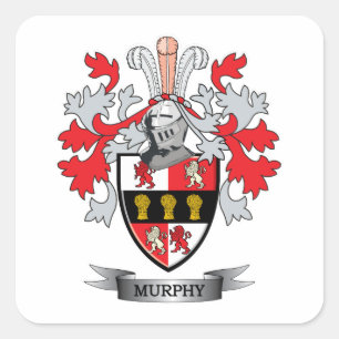 Moord op wapens vierkante sticker
