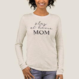 Moord thuis Moeder Lange Mouwen Shirt