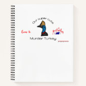 Moord Turkije - Notitieboek (Voorkant)