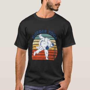 Moord Yoga Braziliaans Jiu Jitsu Gevecht Sport T-shirt