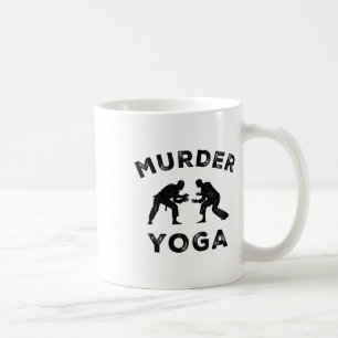 Moord Yoga Grappige Jiu-jitsu Innerlijke Vrede Bjj Koffiemok