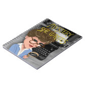 Moord ze schreef een Spiral Notitieboek voor auteu (Linkerzijde)