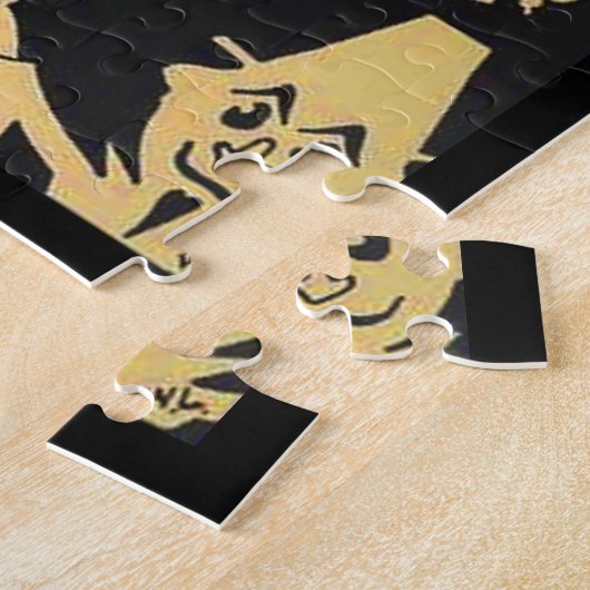 moorddadige schaar legpuzzel (Zijkant)