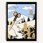 moorddadige schaar notitieboek (Voorkant)