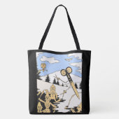moorddadige schaar tote bag (Achterkant)
