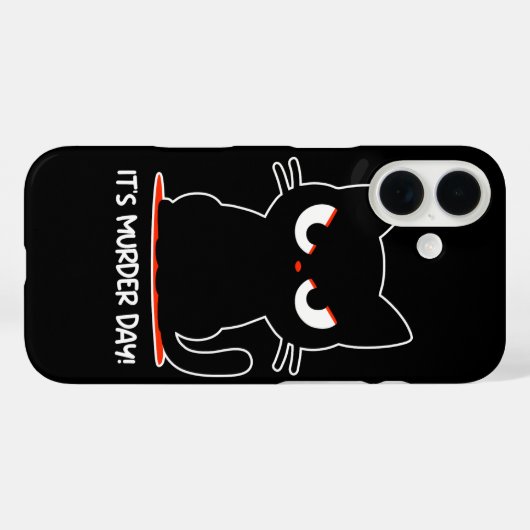 Moorddag Case-Mate iPhone Case (Achterkant (horizontaal))