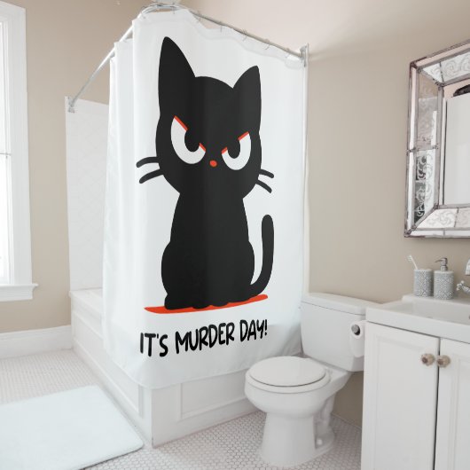 Moorddag Douchegordijn (In situ)