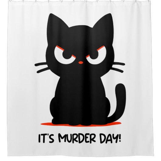 Moorddag Douchegordijn (Voorkant)