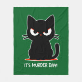Moorddag Fleece Deken (Voorkant)