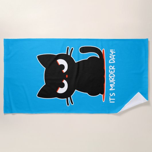 Moorddag Strandlaken (Voorkant)