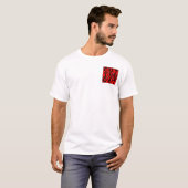 Moordenaar, dodelijke vent t-shirt (Voorkant volledig)