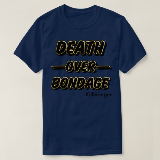 Moordenaar T-shirt (Design voorkant)