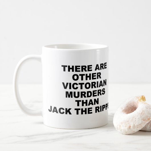 Moordenaars uit het Victoriaans tijdperk Koffiemok (Met donut)